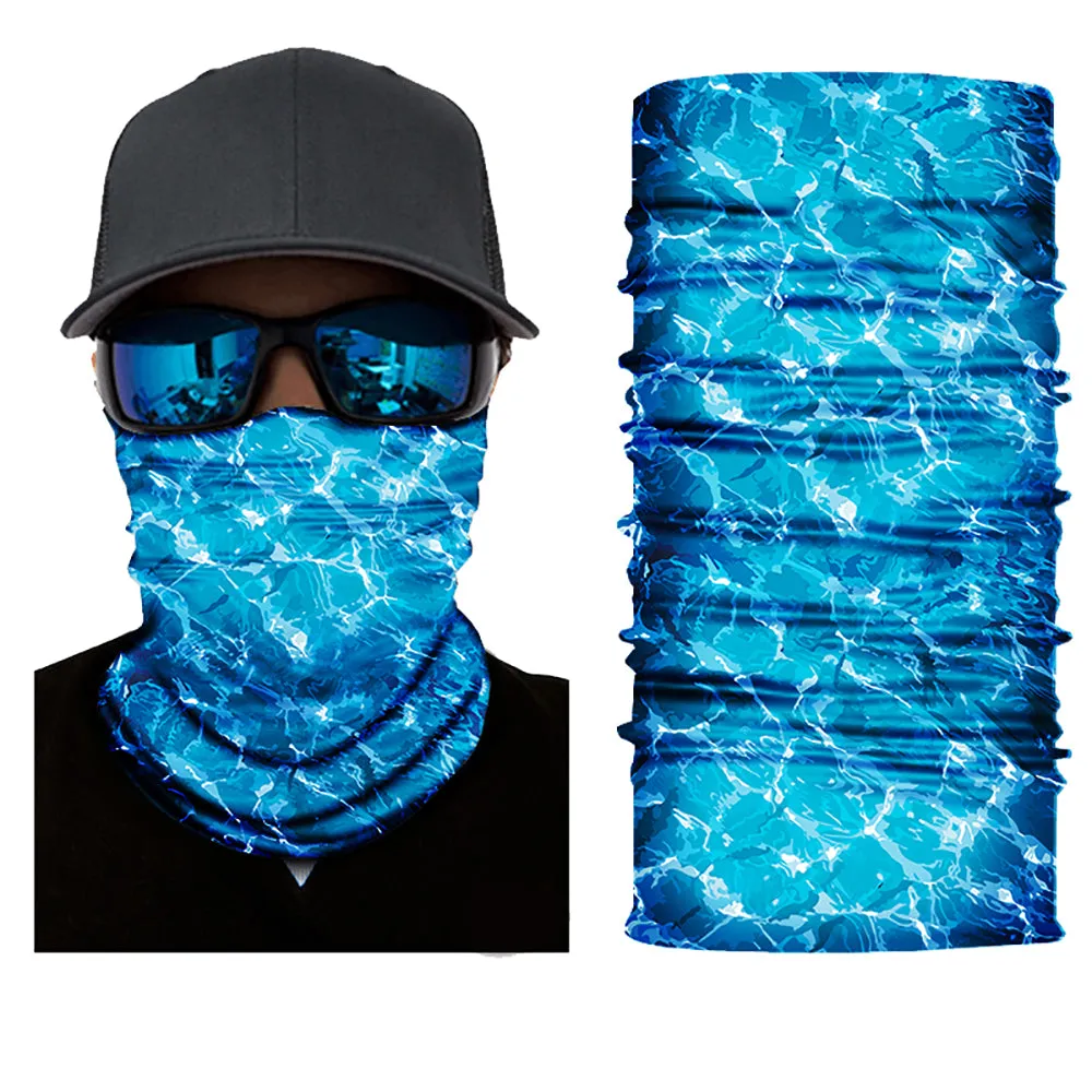 120 Pack Neck Gaiter Tubular Bandana Balaclava Mask