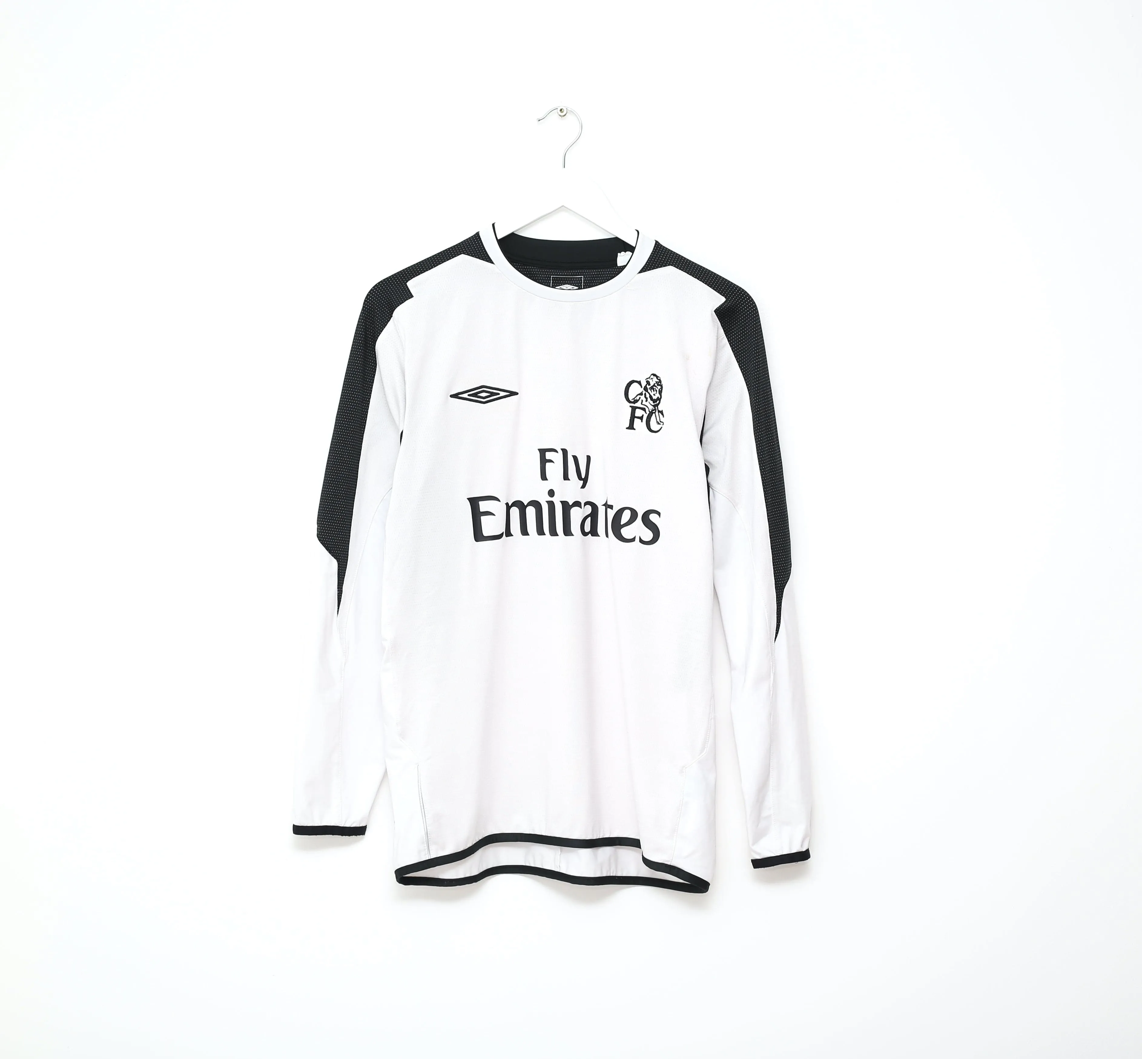 2004/05 CECH #1 Chelsea Vintage Umbro UCL GK Football Shirt Jersey (M)