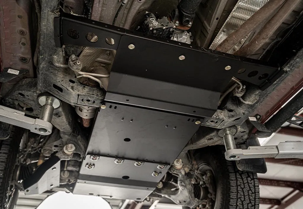 2005-2015 Toyota Tacoma Transfer Case Skid Plate By Cali Raised LED