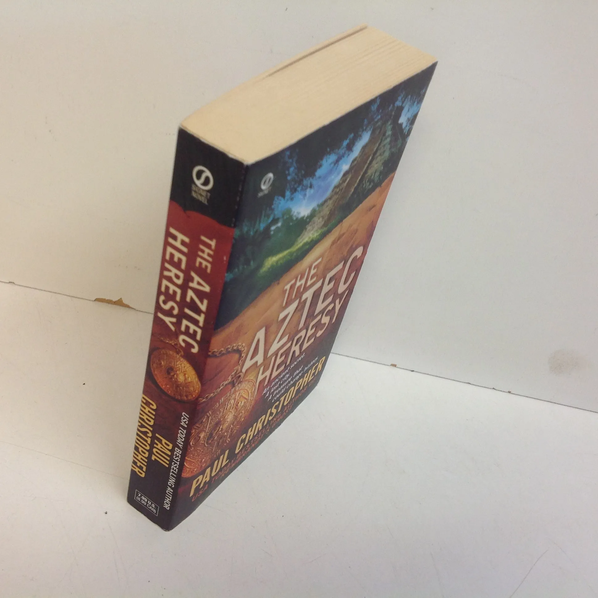 2008 Mass Market Paperback The Aztec Heresy Paul Christopher