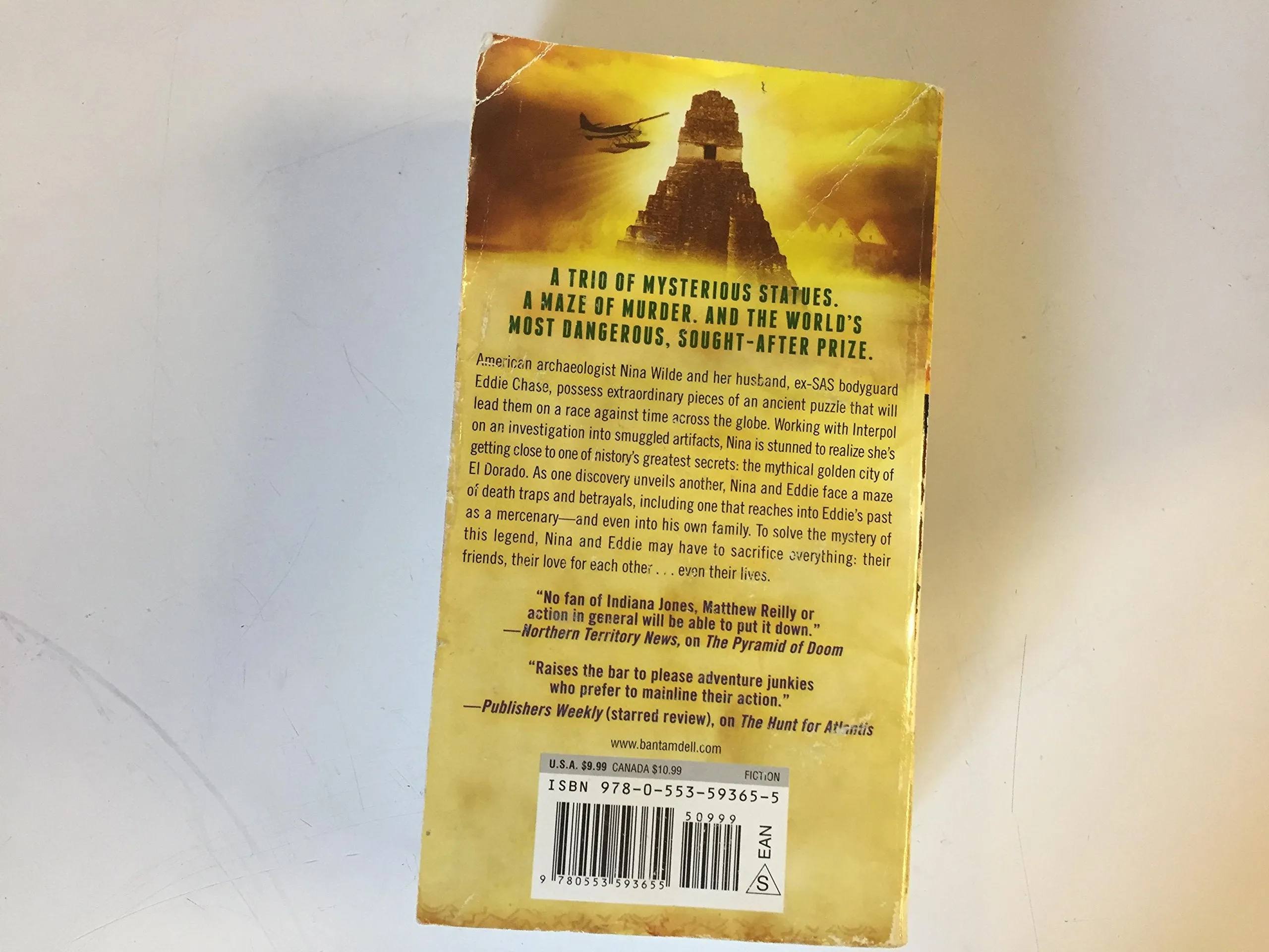 2011 Mass Market Paperback Empire of Gold Andy McDermott