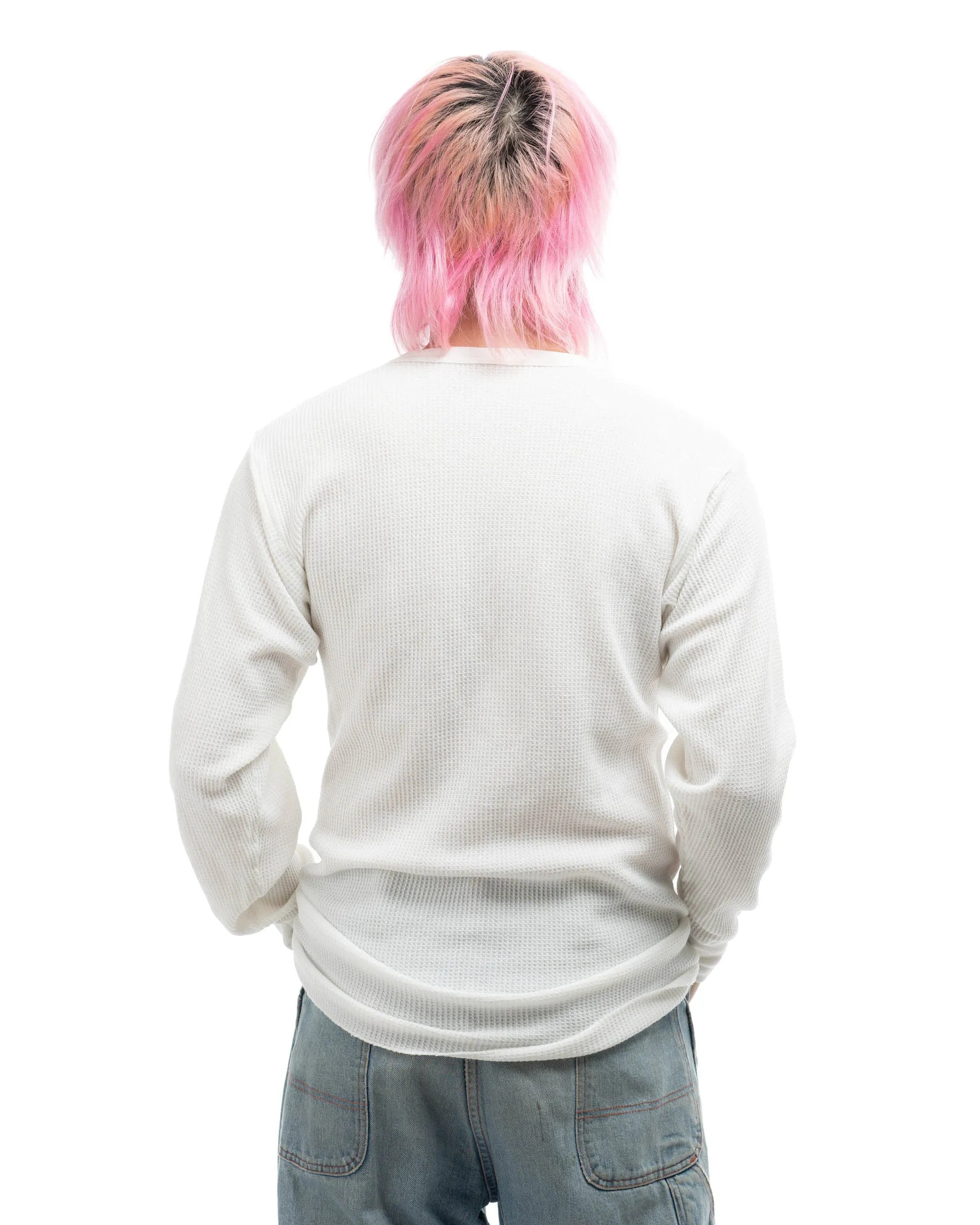 80’s Waffle Knit Thermal - Medium