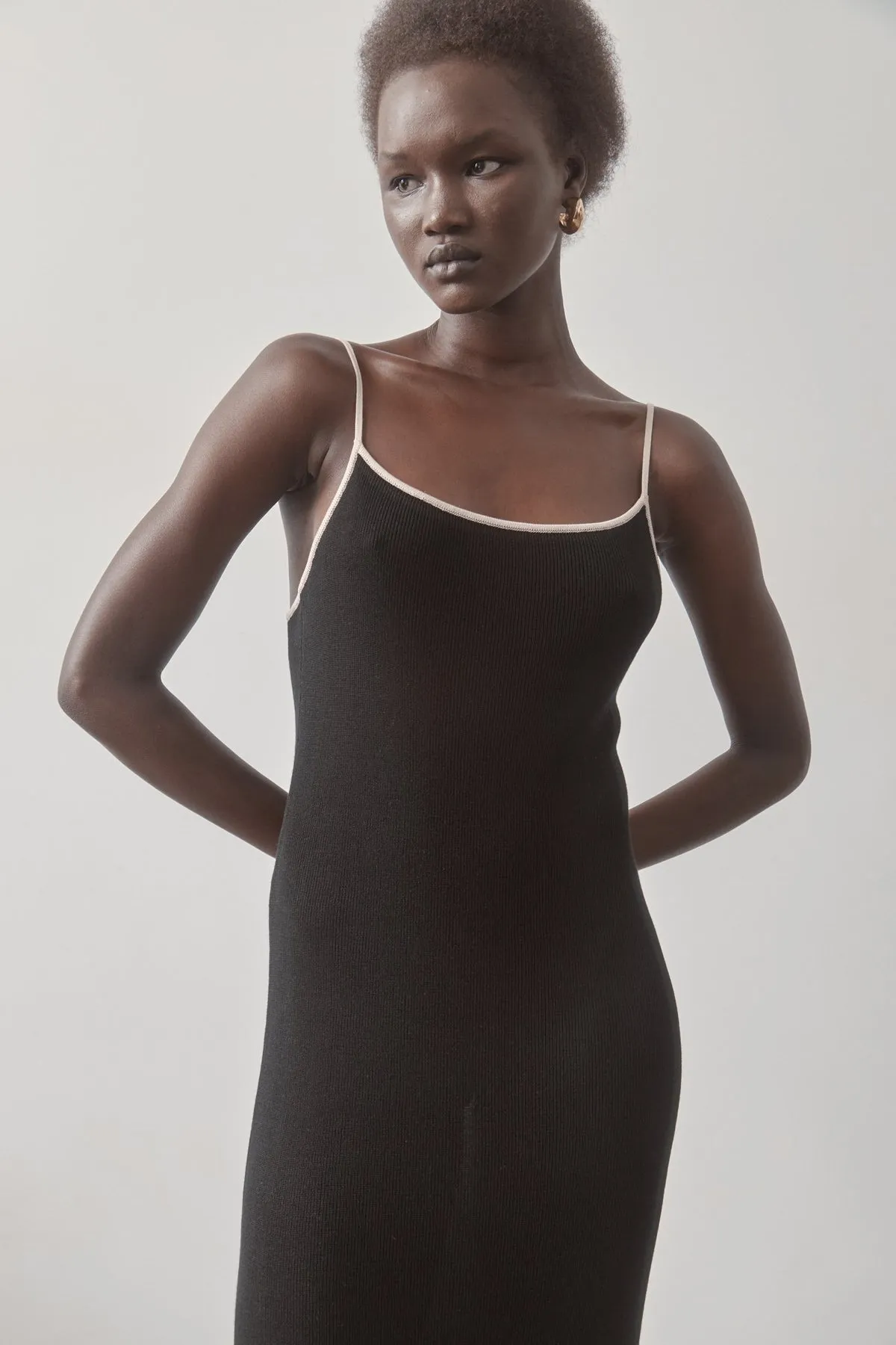 90s Knit Slip Dress