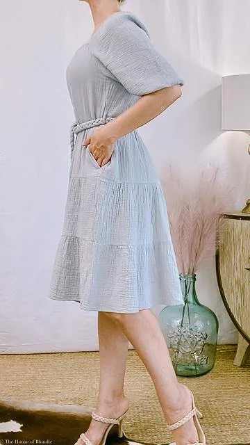 Anna Tiered Midi Dress