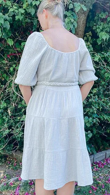 Anna Tiered Midi Dress