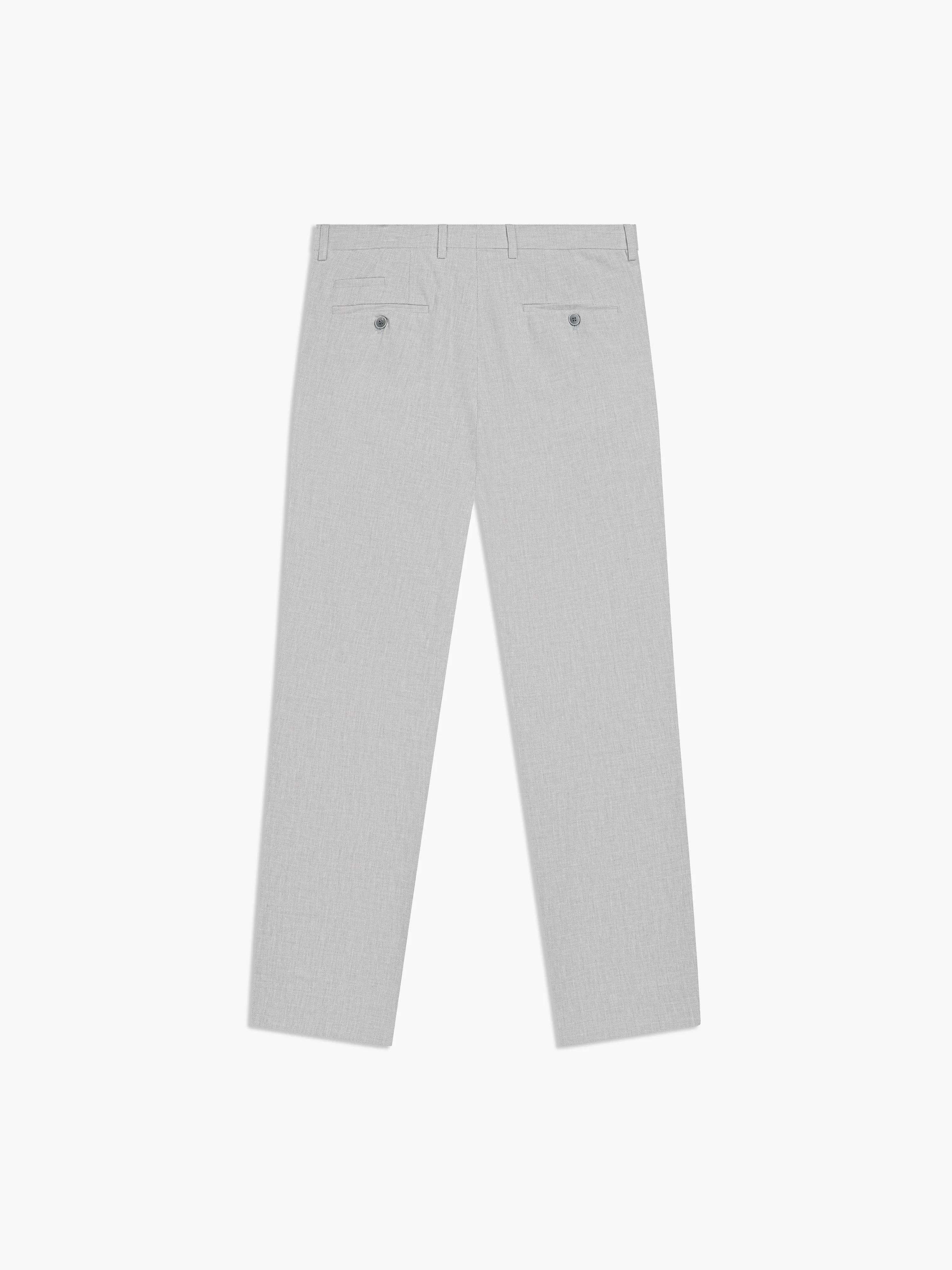 Archer Linen-Blend Slim Light Grey Suit Trouser