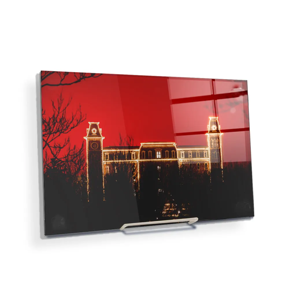 Arkansas Razorbacks - Red Christmas Old Main