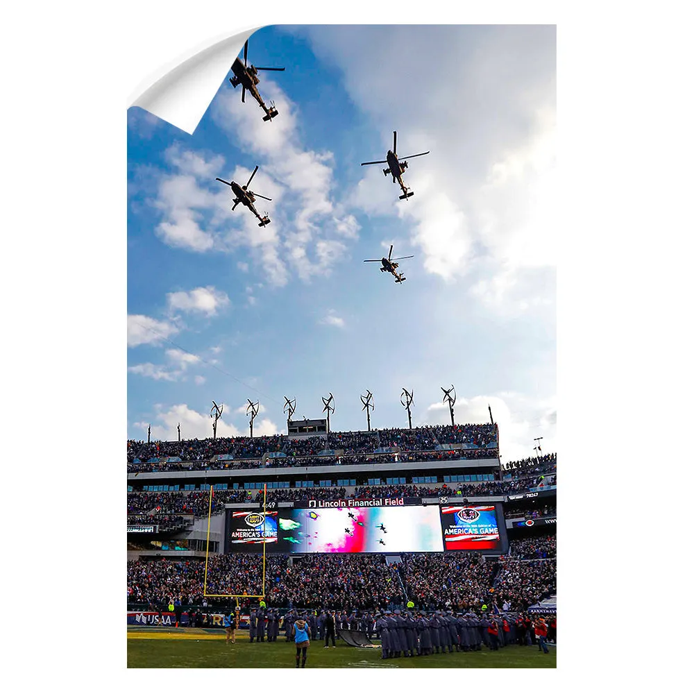 Army West Point Black Knights - Army Fly Over