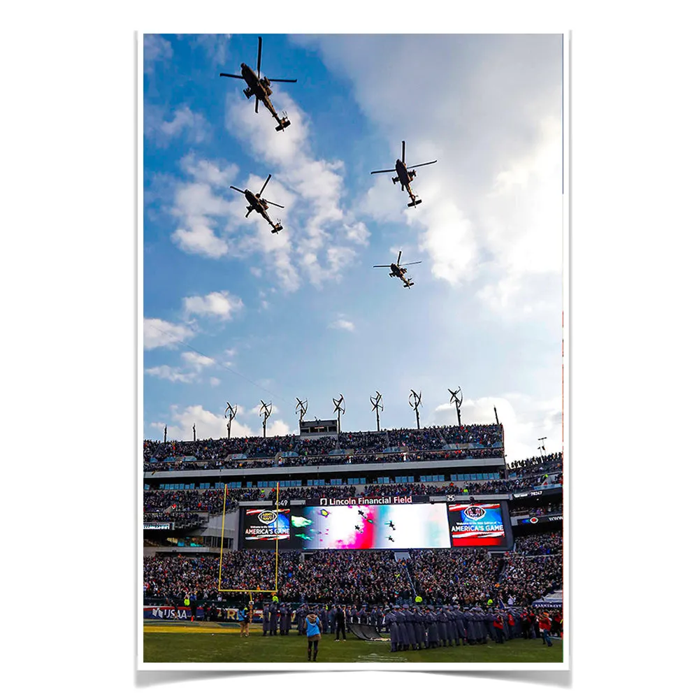 Army West Point Black Knights - Army Fly Over