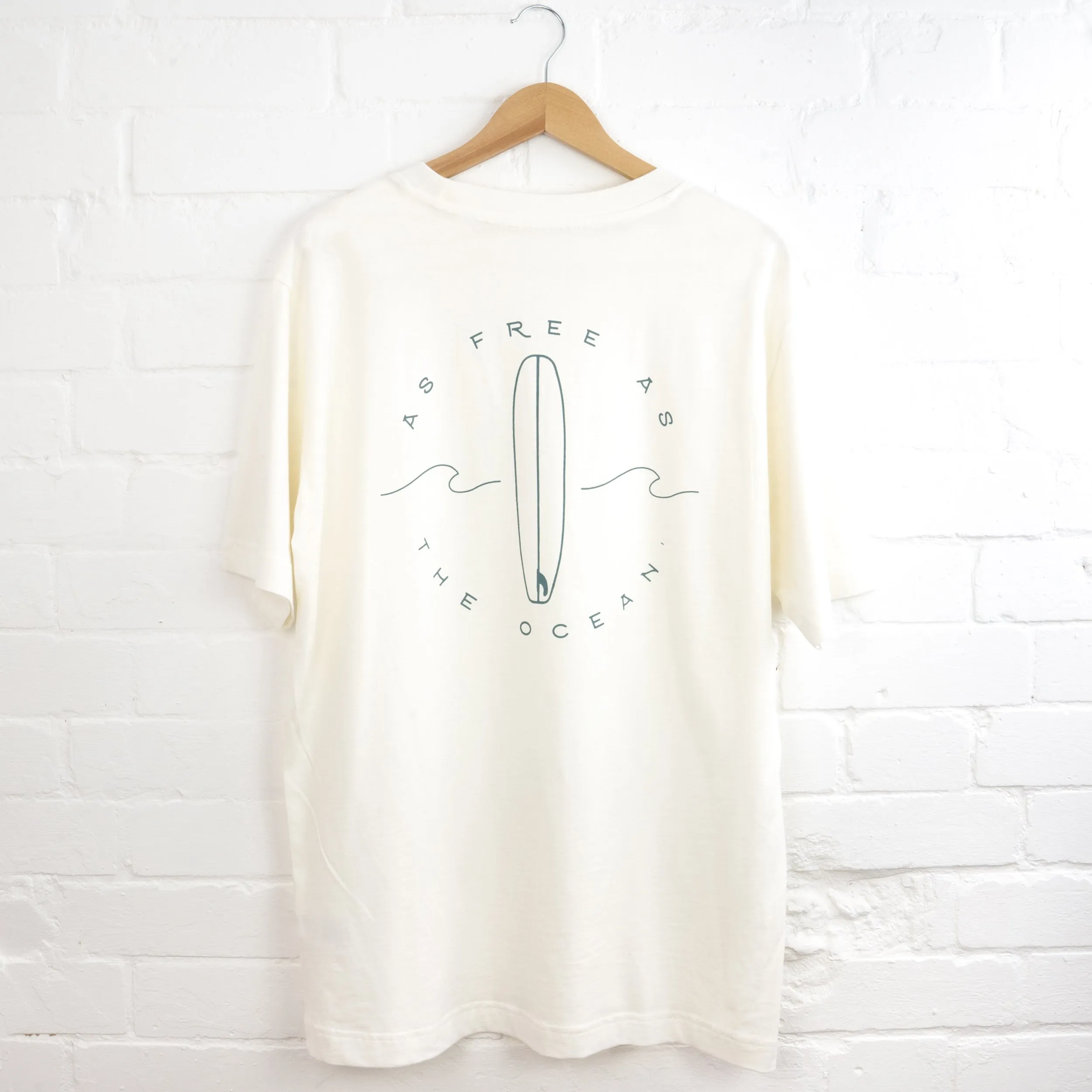As Free As The Ocean Sustainable T-Shirt