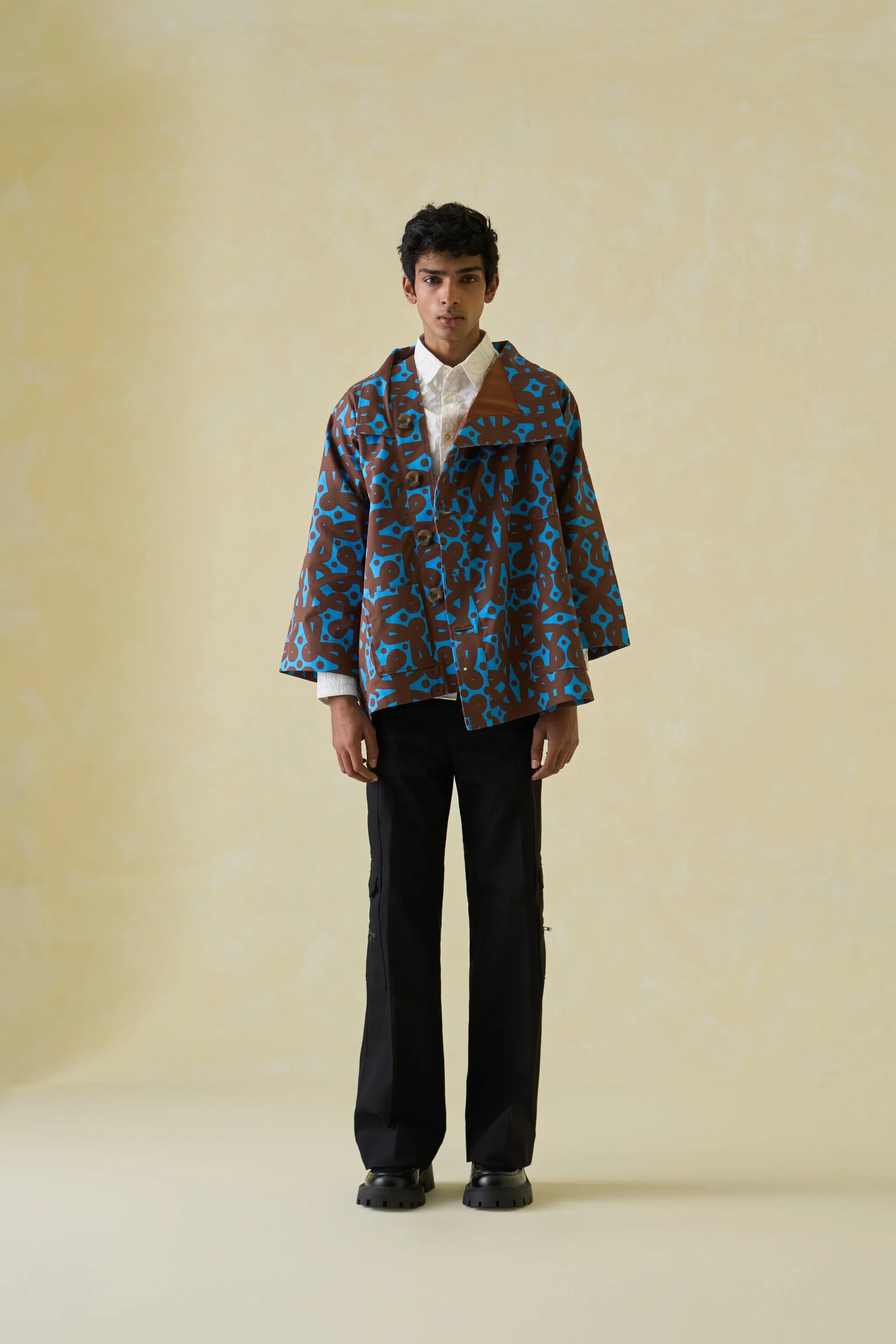 Asymmetric Chore Coat