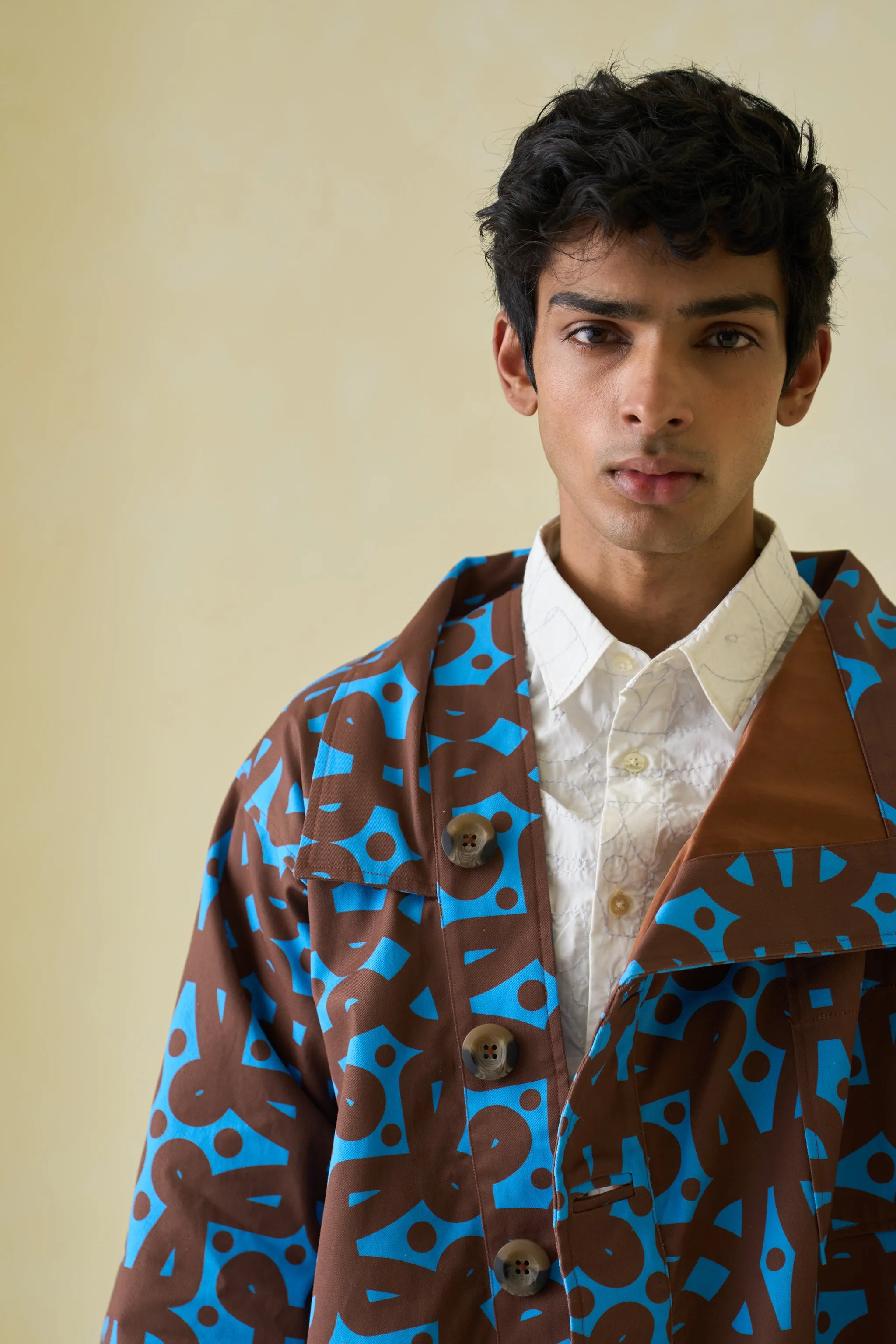 Asymmetric Chore Coat