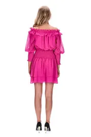 Augustine Pretty Basics Alma Dress in Green or Pink or Black