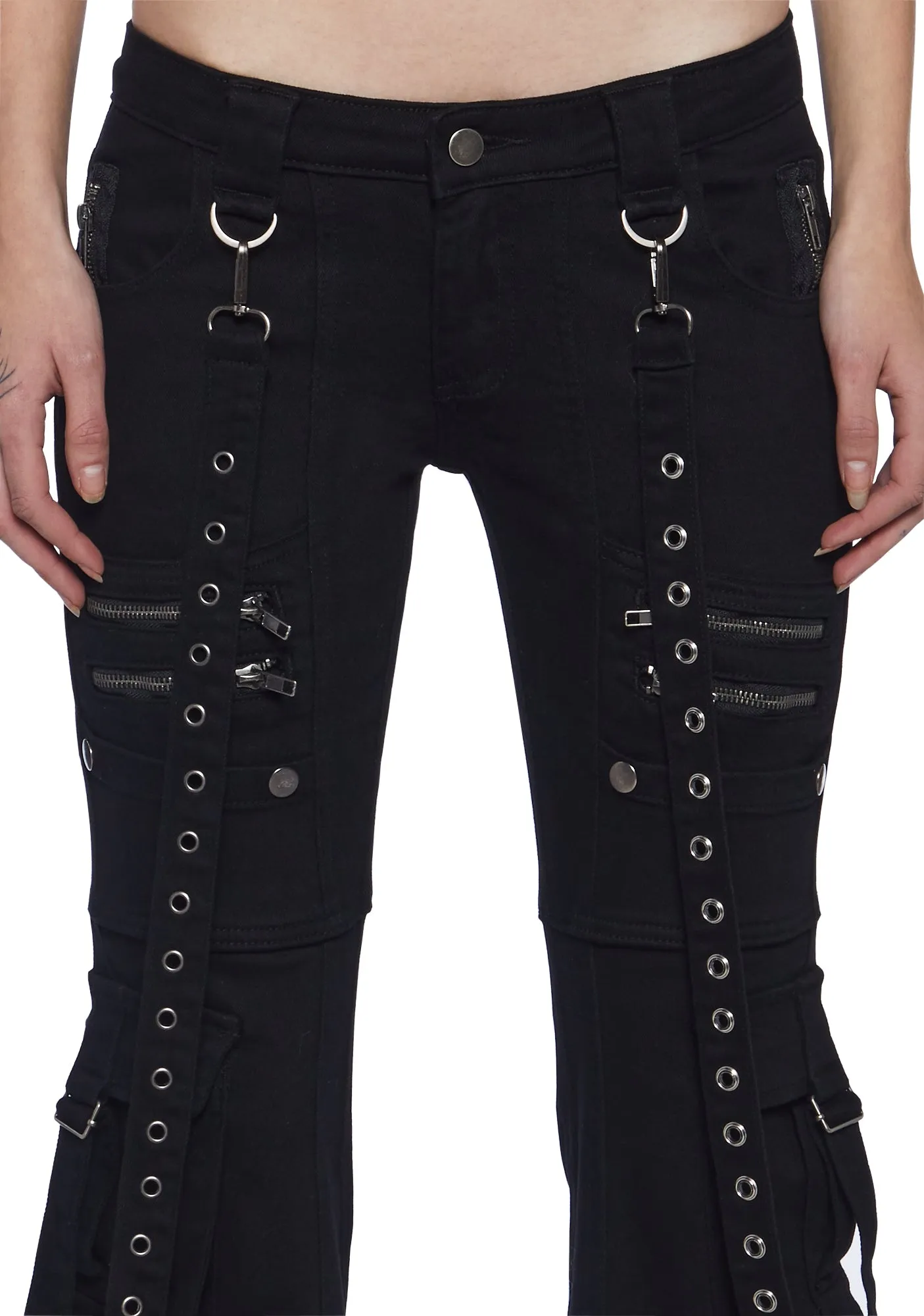 Aurora Cargo Jeans - Black