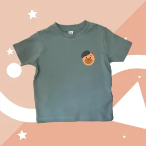 Baby & Toddler Booty Bear Mini Marine T-shirt - Sage Green