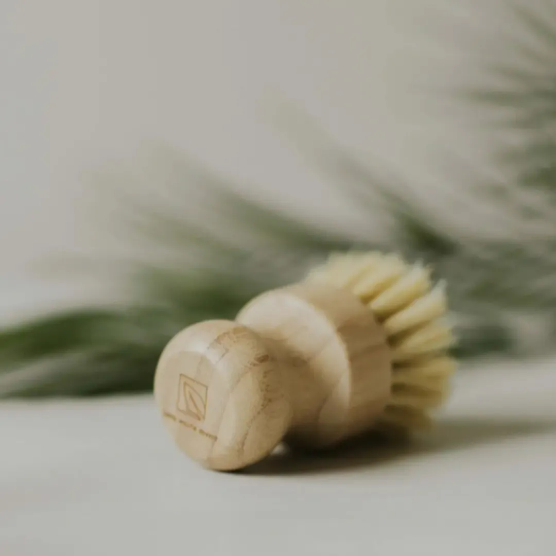 Bamboo Pot Brush