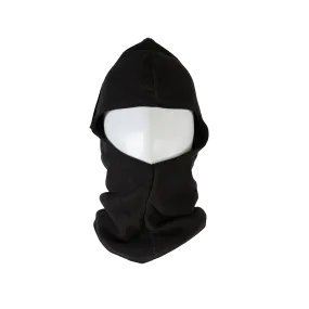 BMSK-S1 Balaclava Fleece Head Wear Ski Mask & Hardhat Liner, Black, One Size