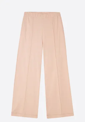 Bowie Wide Leg Trouser In Pink