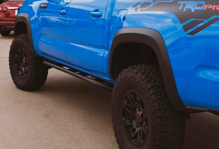 Cali Raise LED 2005-2022 TOYOTA TACOMA TRAIL EDITION ROCK SLIDERS