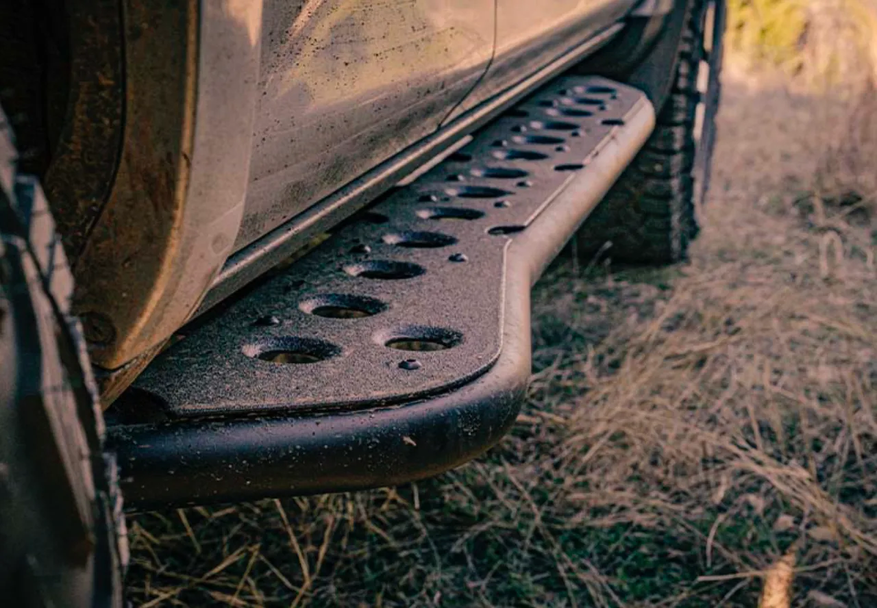 CALI RAISED LED 2005-2022 TOYOTA TACOMA STEP EDITION ROCK SLIDERS