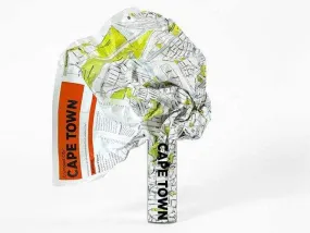 Cape Town Crumpled City Map by Palomar (2014)