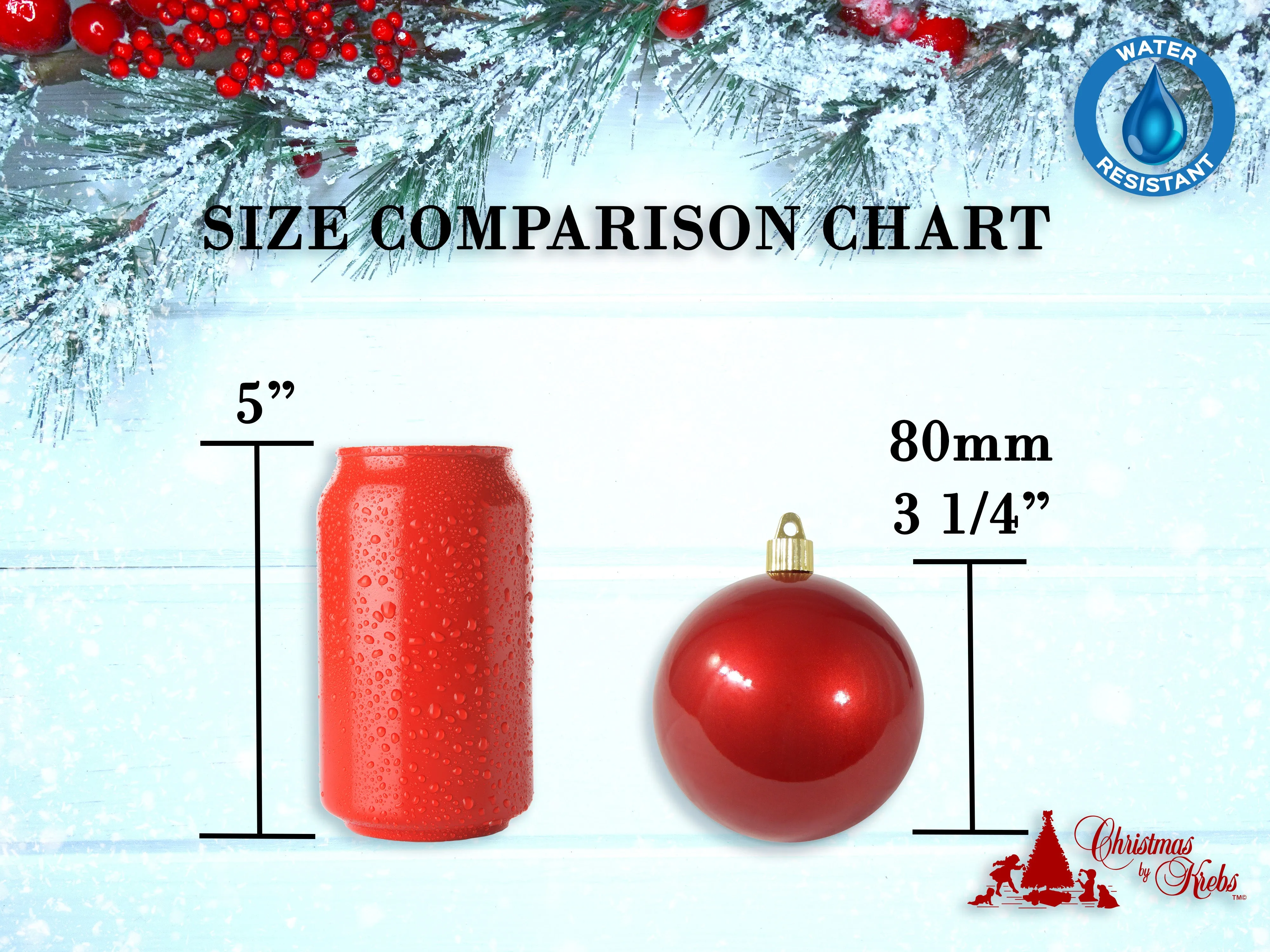 Christmas By Krebs 3 1/4" (80mm) Shiny Vivacious Purple [8 Pieces] Solid Commercial Grade Indoor and Outdoor Shatterproof Plastic, UV and Water Resistant Ball Ornament Decorations
