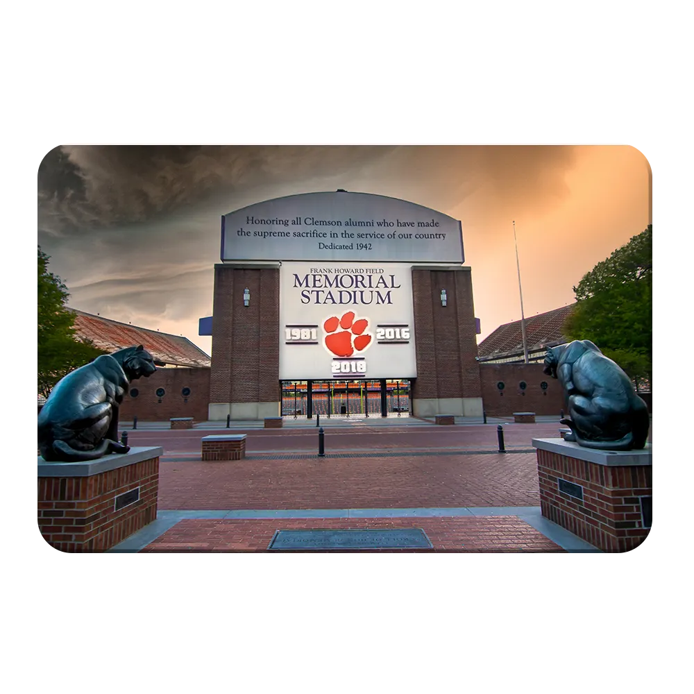 Clemson Tigers - Watchful Eyes Sunset