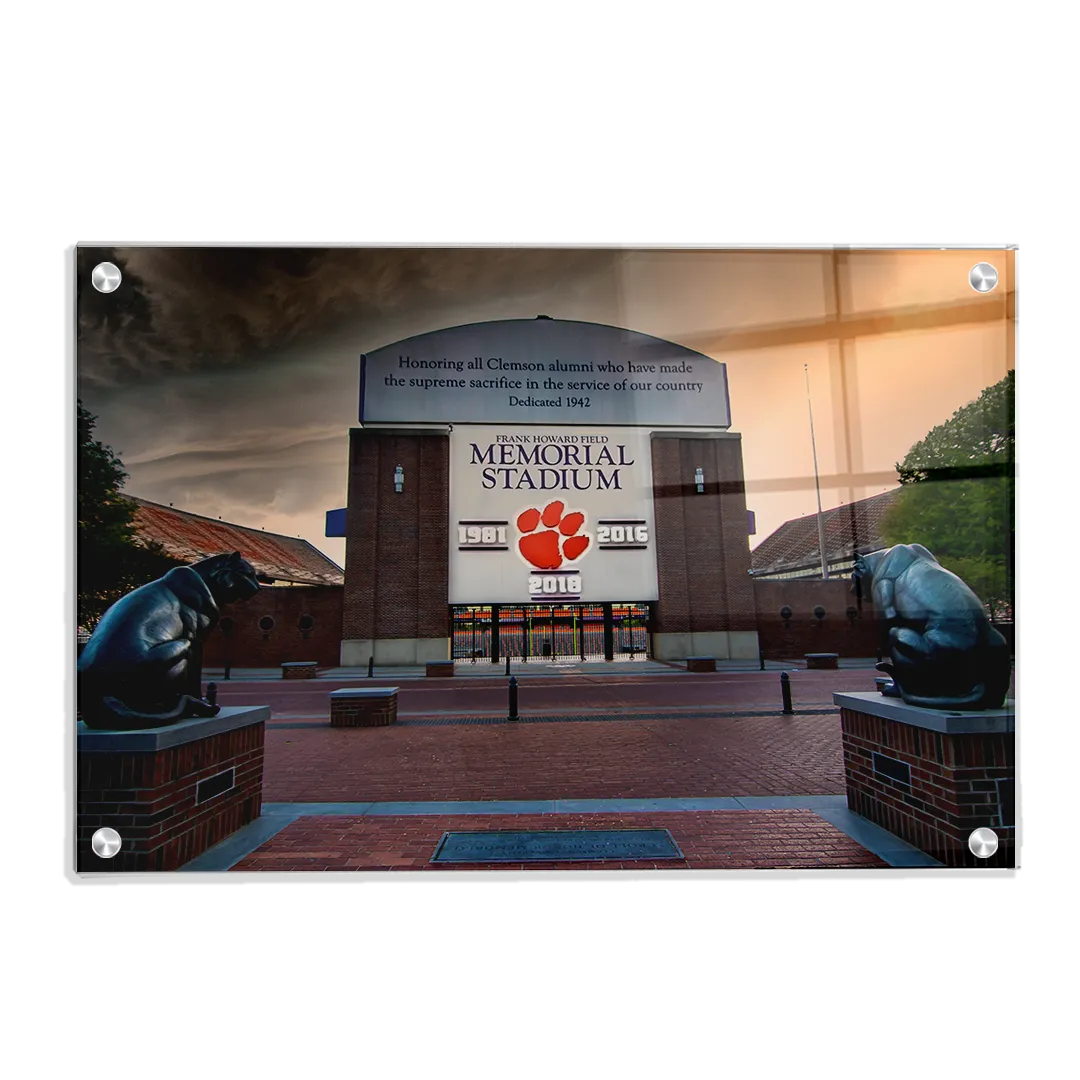 Clemson Tigers - Watchful Eyes Sunset