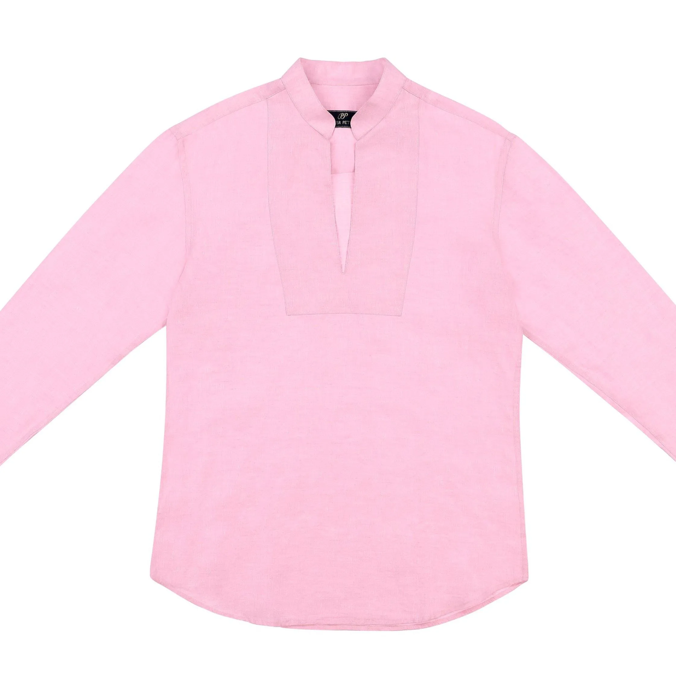 Cuba Linen Shirt - Pink