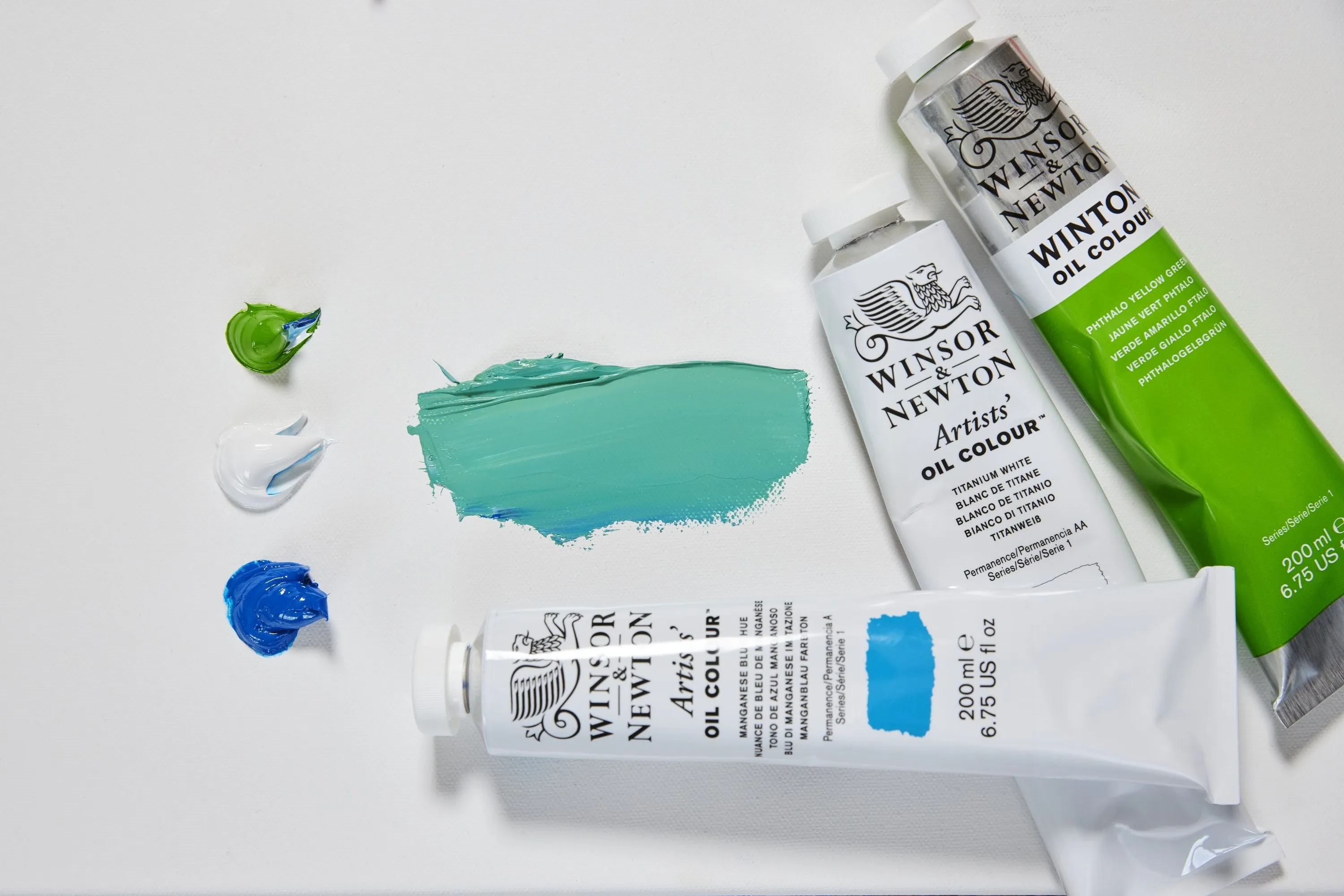 Cyan mixing bundle
