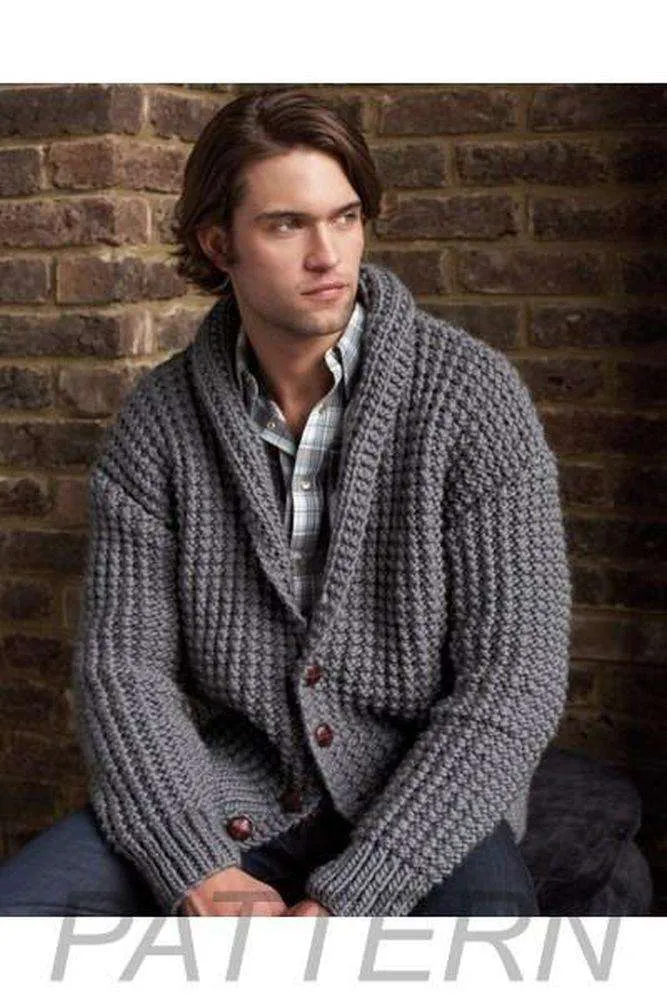 Debbie Bliss Broken Rib Cardigan PATTERN ONLY