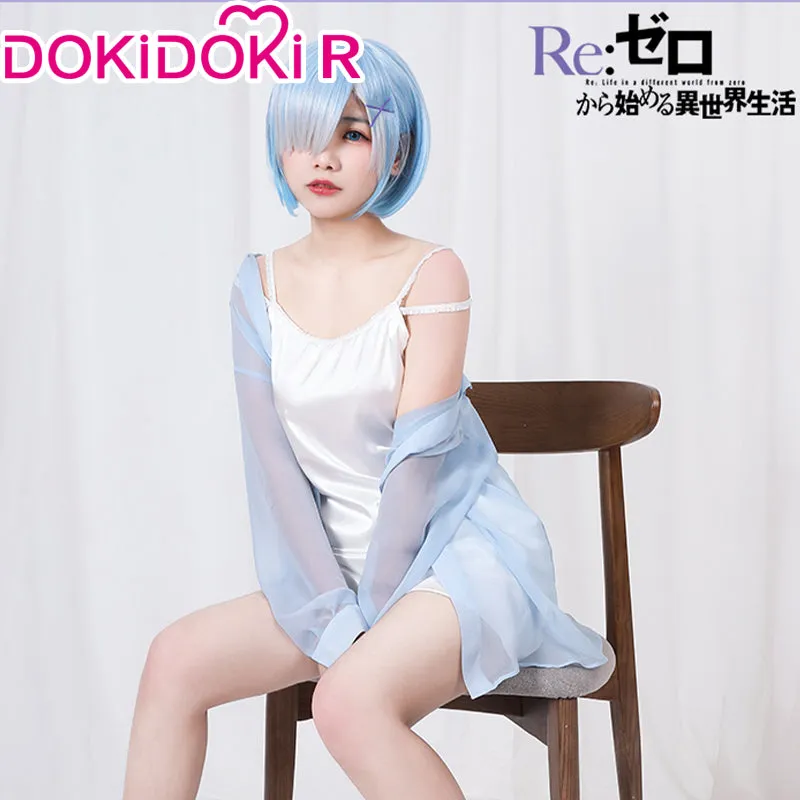DokiDoki-R Anime Re Zero Cosplay Rem Cosplay Pajamas Halloween