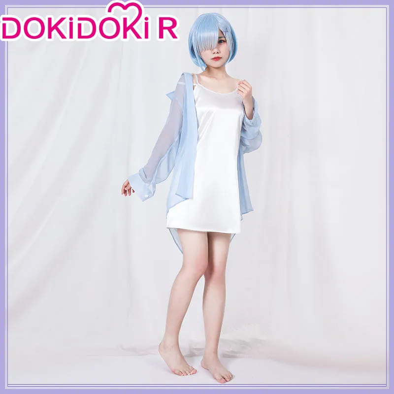 DokiDoki-R Anime Re Zero Cosplay Rem Cosplay Pajamas Halloween
