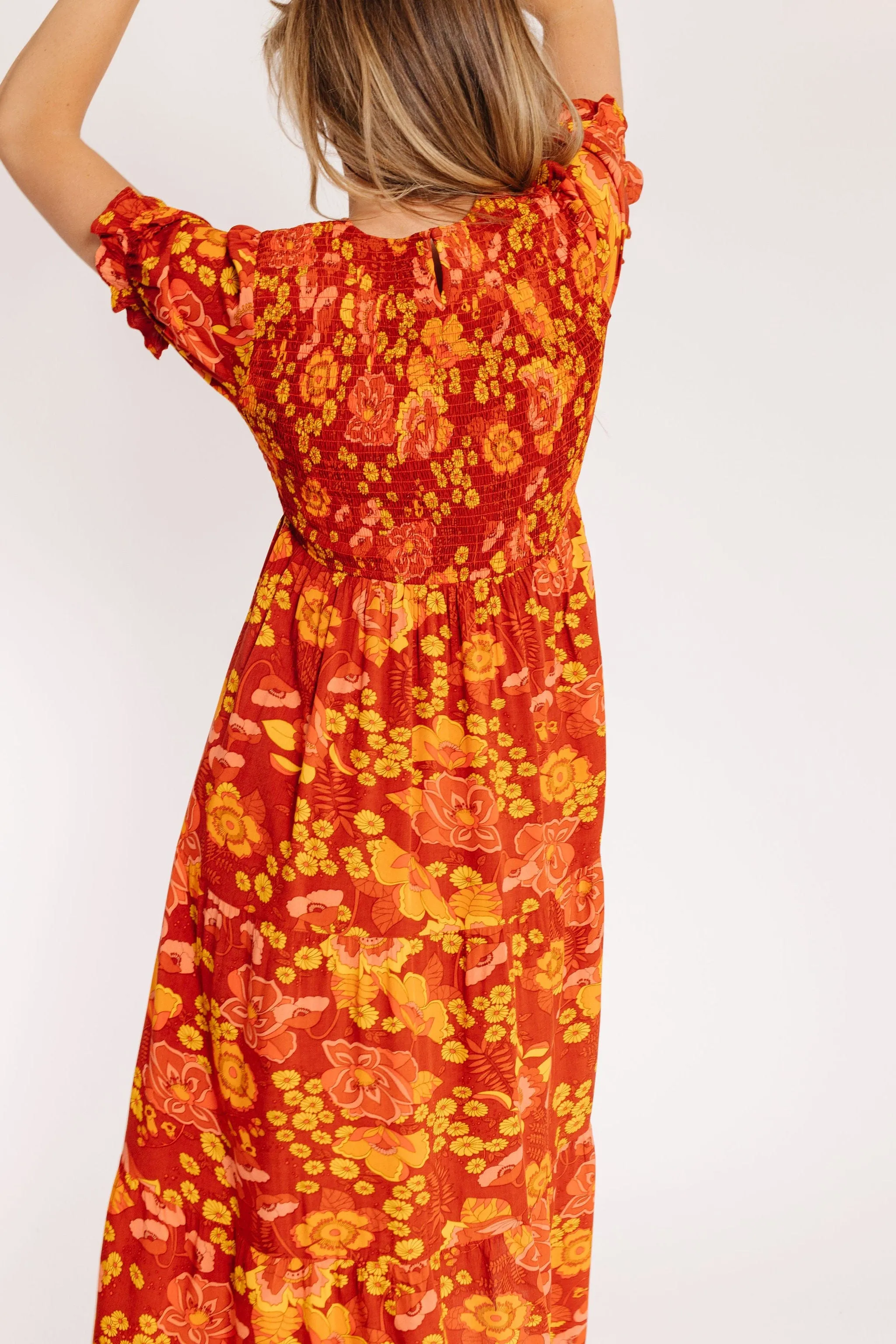 Duke Dress in Brick
