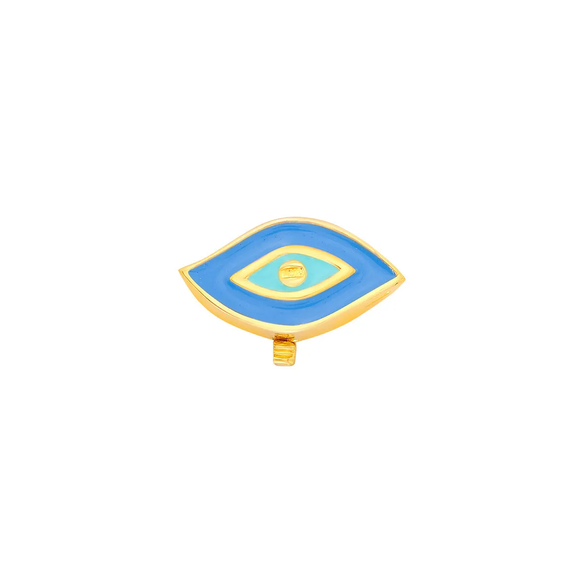 Evil Eye Cyan Charm