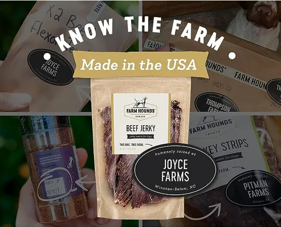 Farm Hounds Dog Beef Jerky Treat