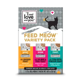 Feed Meow Variety Pack 3 OZ (12 PACK)