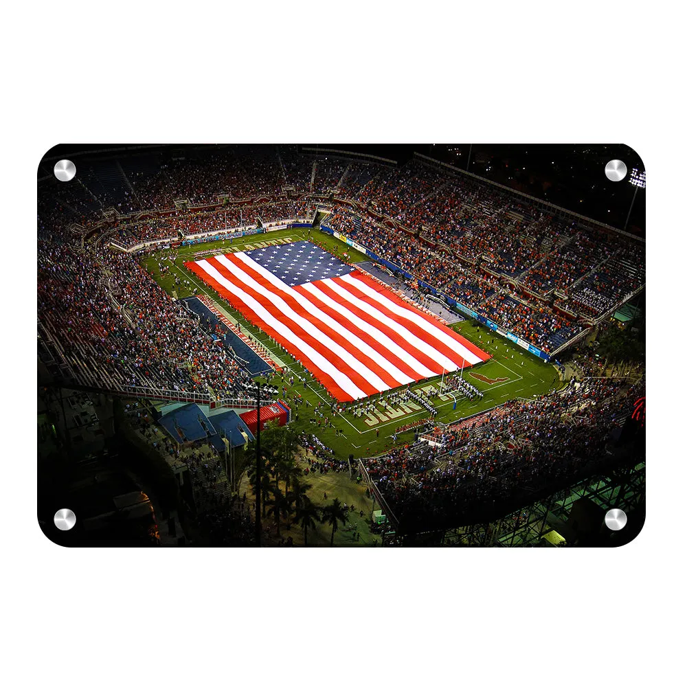 Florida Atlantic Owls - Stars and Stripes