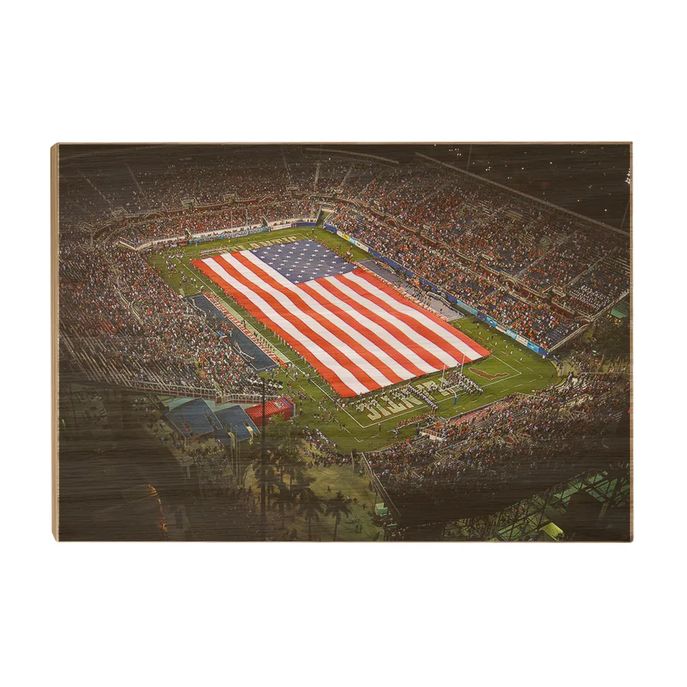 Florida Atlantic Owls - Stars and Stripes
