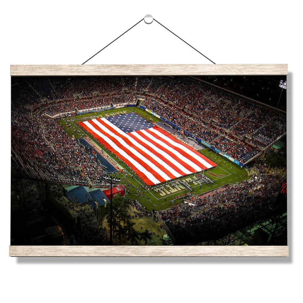 Florida Atlantic Owls - Stars and Stripes