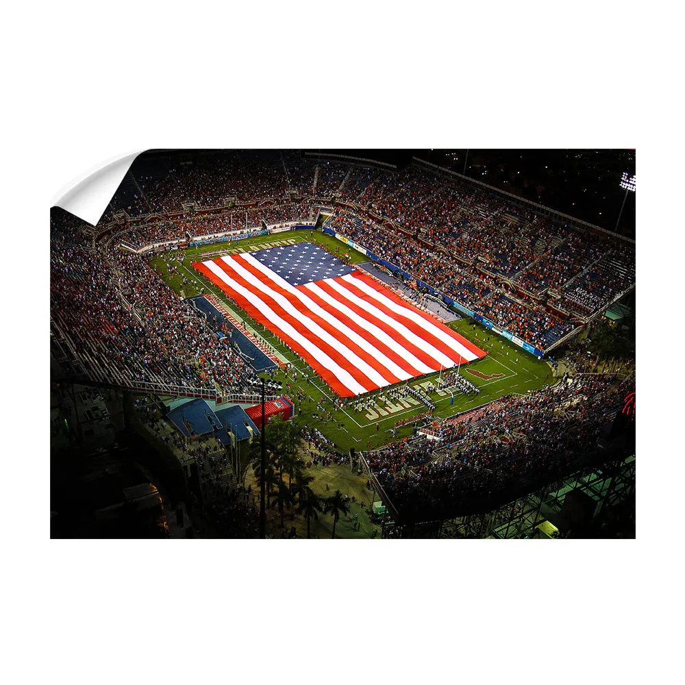 Florida Atlantic Owls - Stars and Stripes