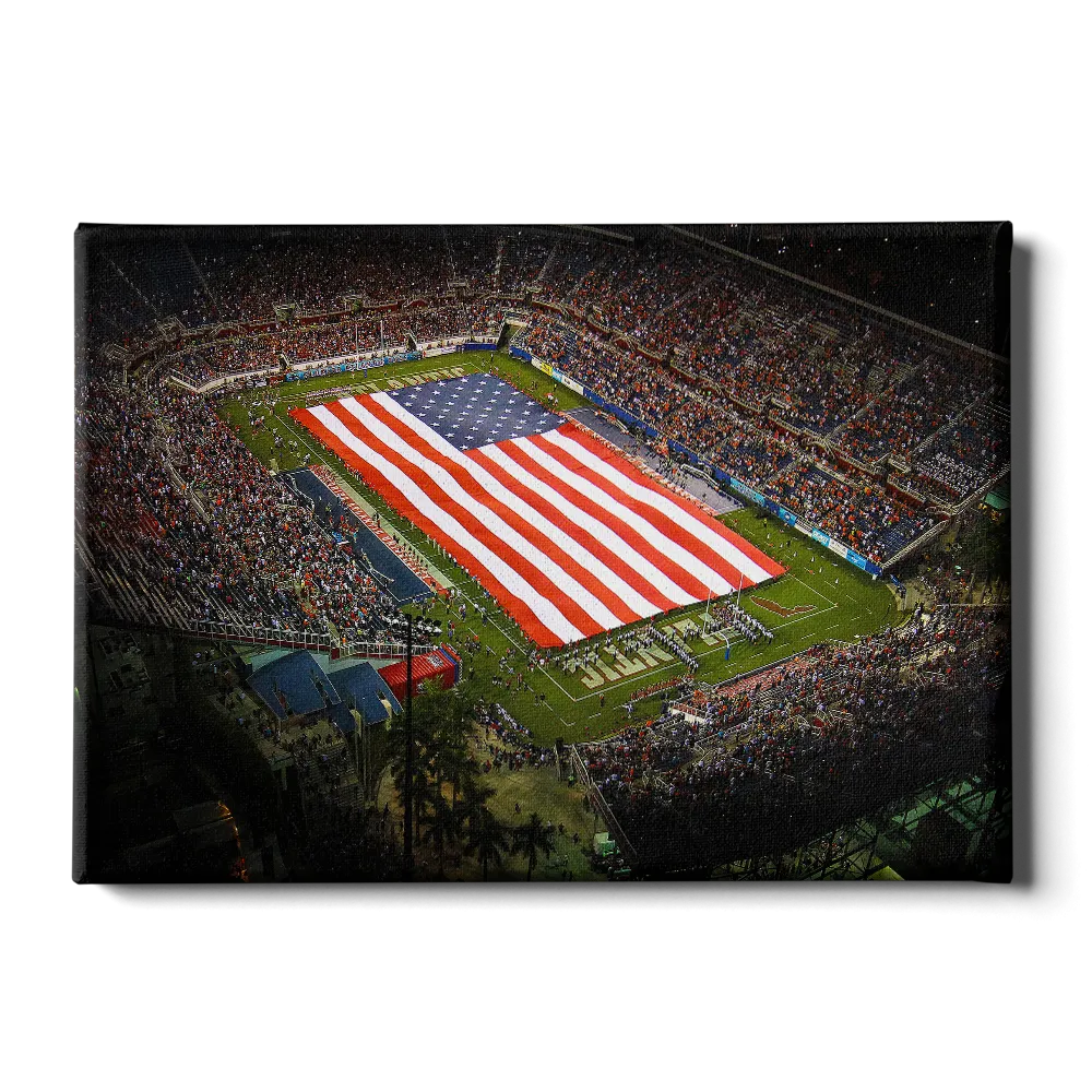 Florida Atlantic Owls - Stars and Stripes