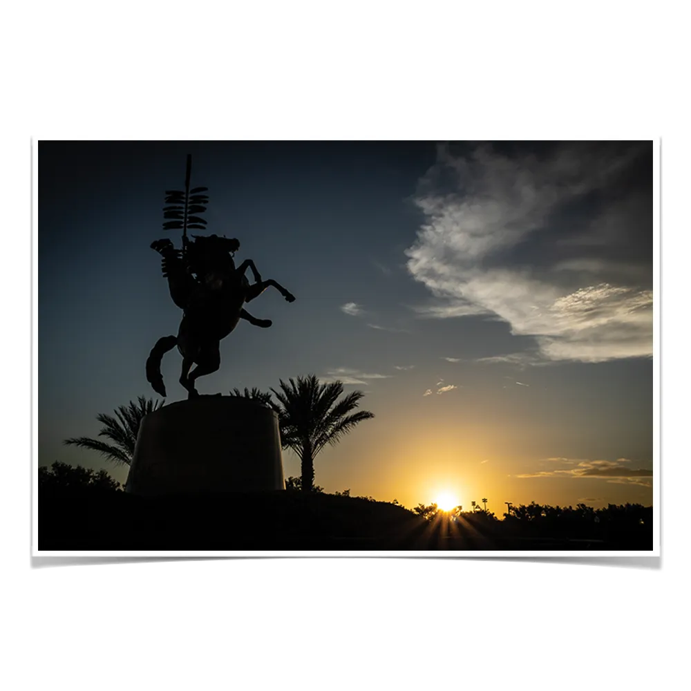 Florida State Seminoles - Seminole Sunrise Silhouette