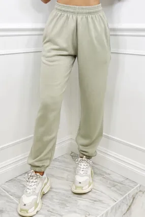 Glamify sage premium essential jogger