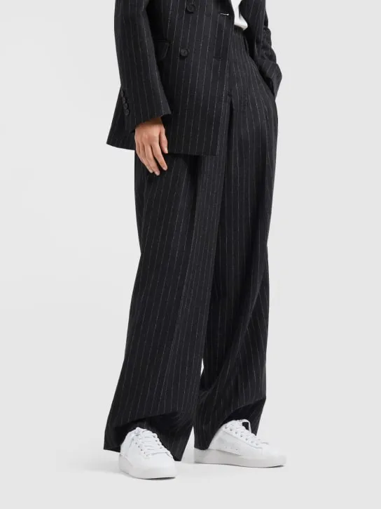 Golden Goose   Journey wide leg wool blend pants 