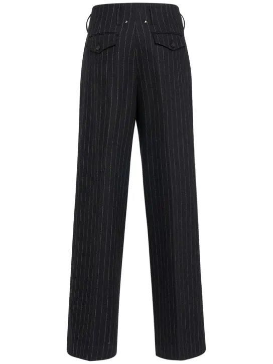 Golden Goose   Journey wide leg wool blend pants 