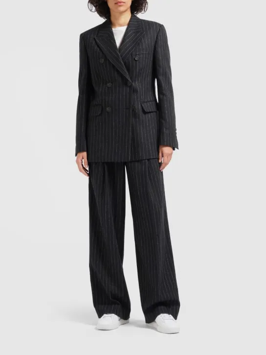 Golden Goose   Journey wide leg wool blend pants 