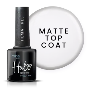 Halo Gel Polish 8ml Matte Top Coat