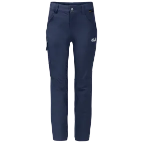 Jack Wolfskin Kids Activate Pants Hiking Trekking Outdoor Childrens Trousers