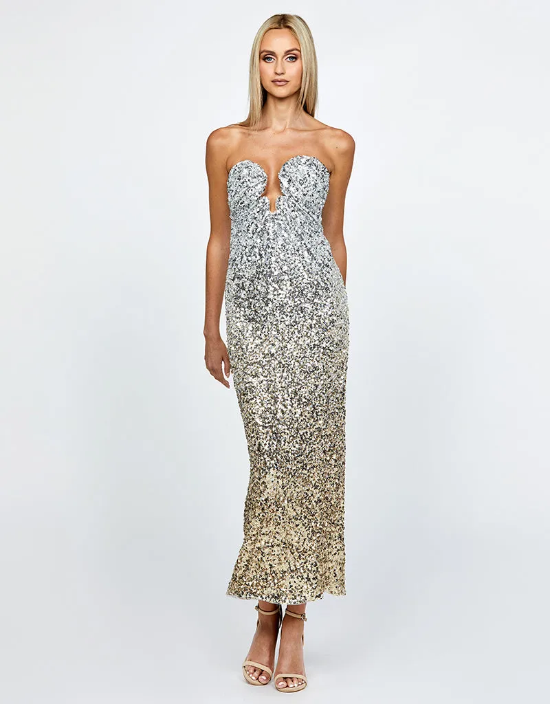 JUNO STRAPLESS MIDAXI BL67D06S